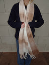 Gale scarf - White/beige