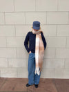 Gale scarf - White/beige