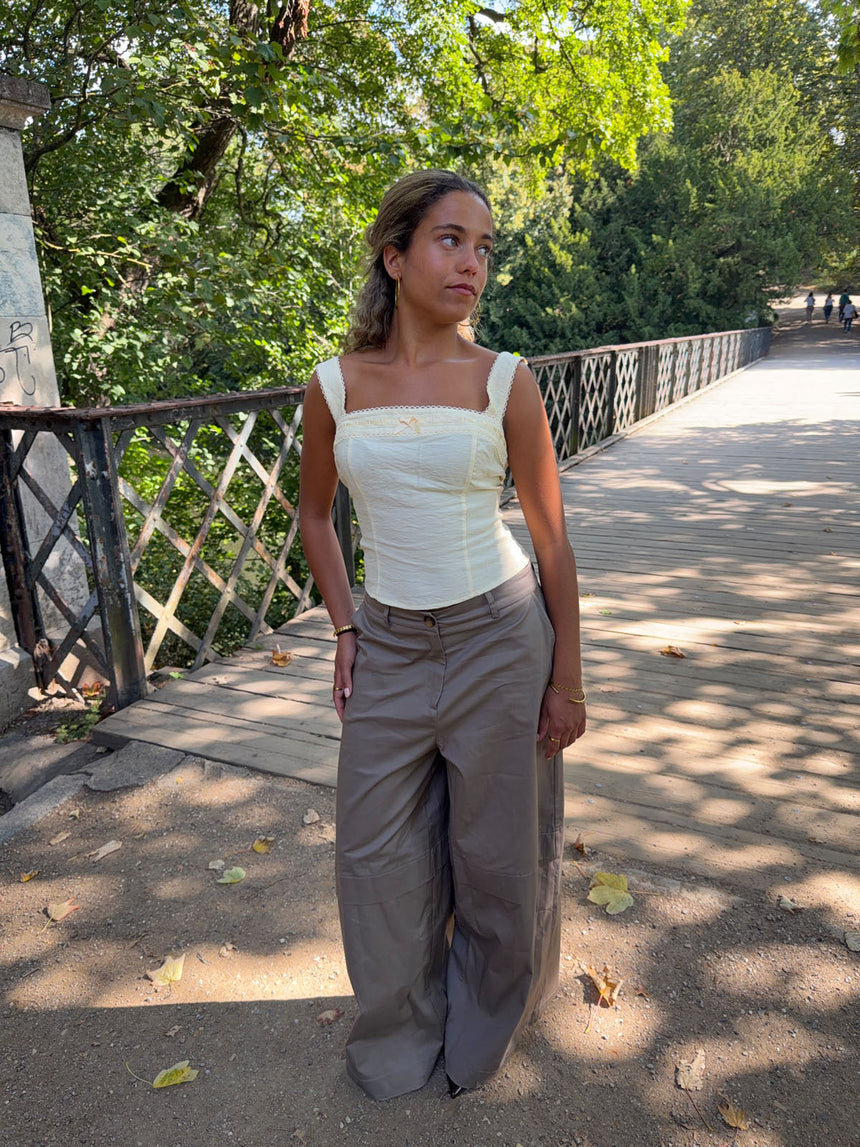 Icana top - Yellow