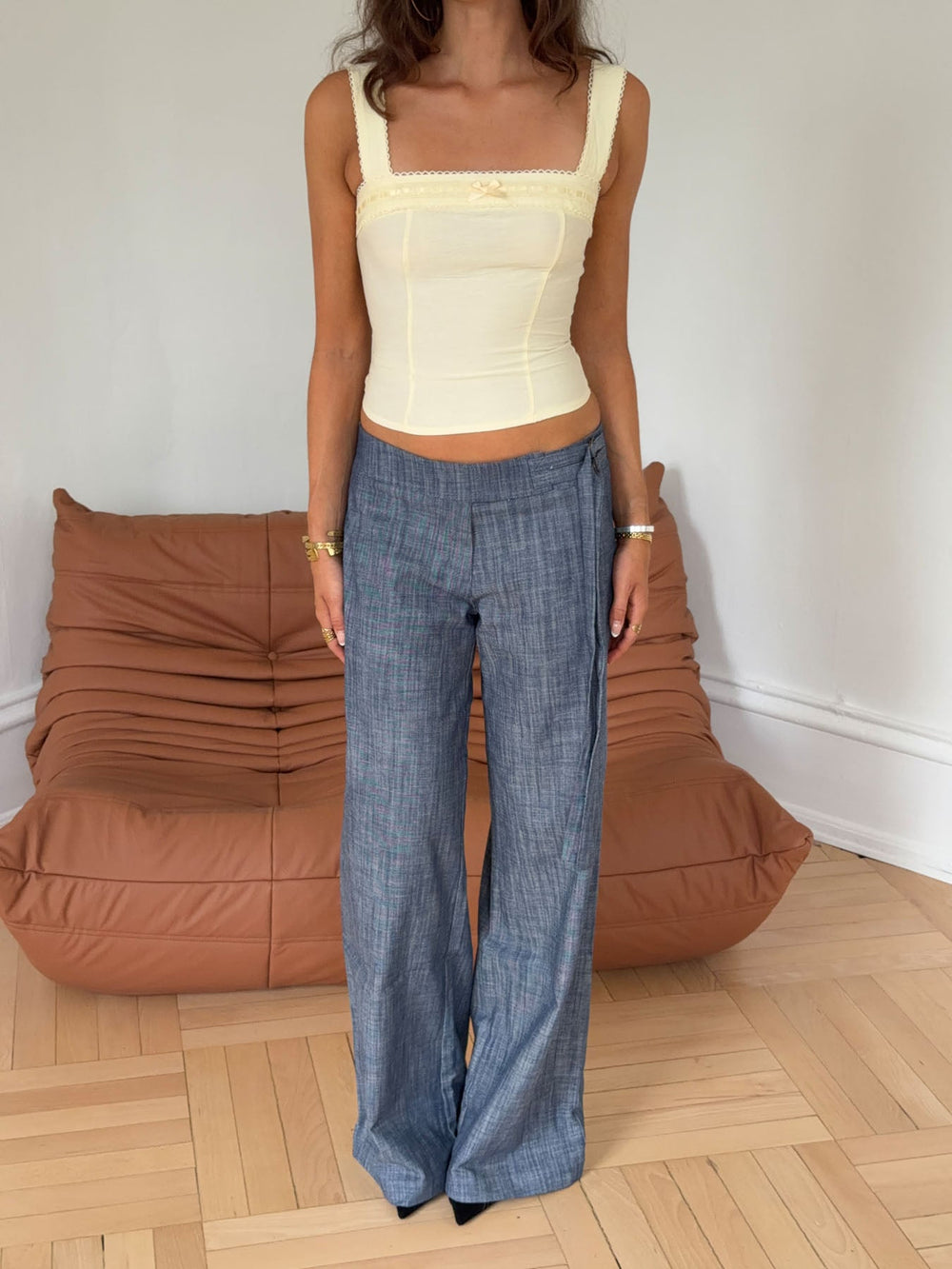 Icana top - Yellow