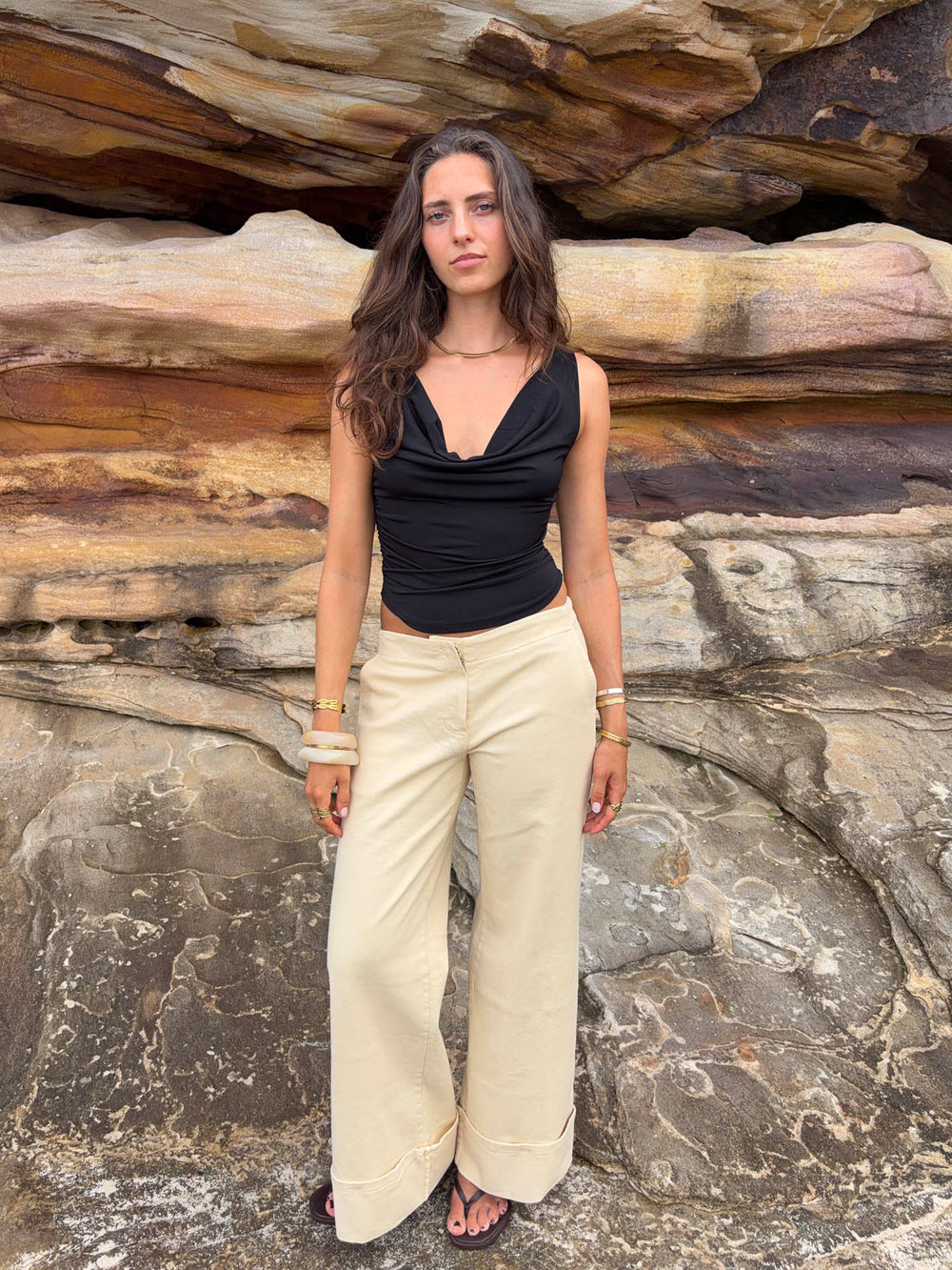 Isa top - Black
