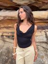 Isa top - Black