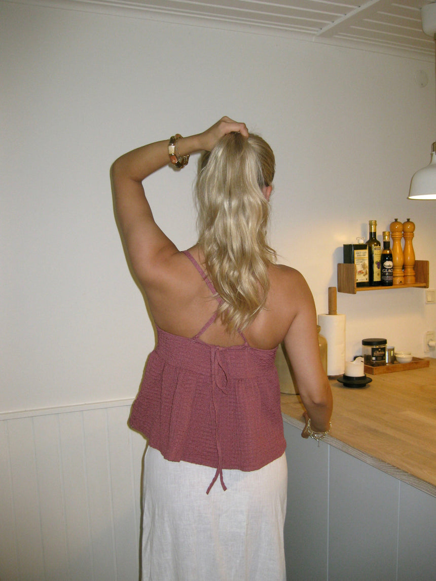 Sussie top - Dusty rose