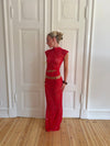 Marisole top in lace - Red