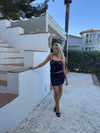 Jeselana top in lace - Black