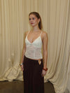 Lelija top with sequins - Beige
