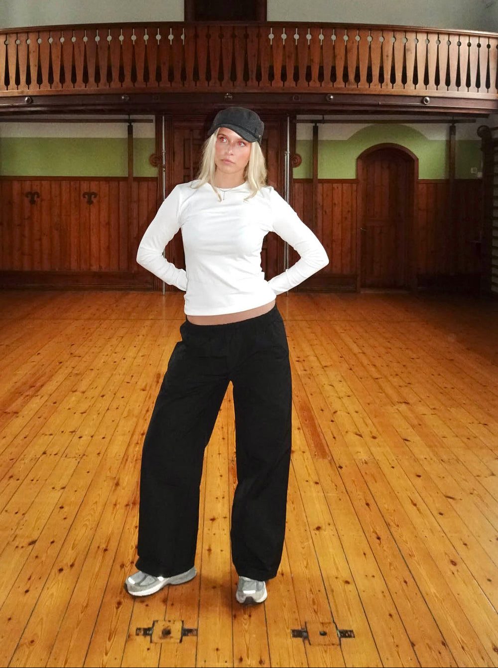 Tiff track pants - Black