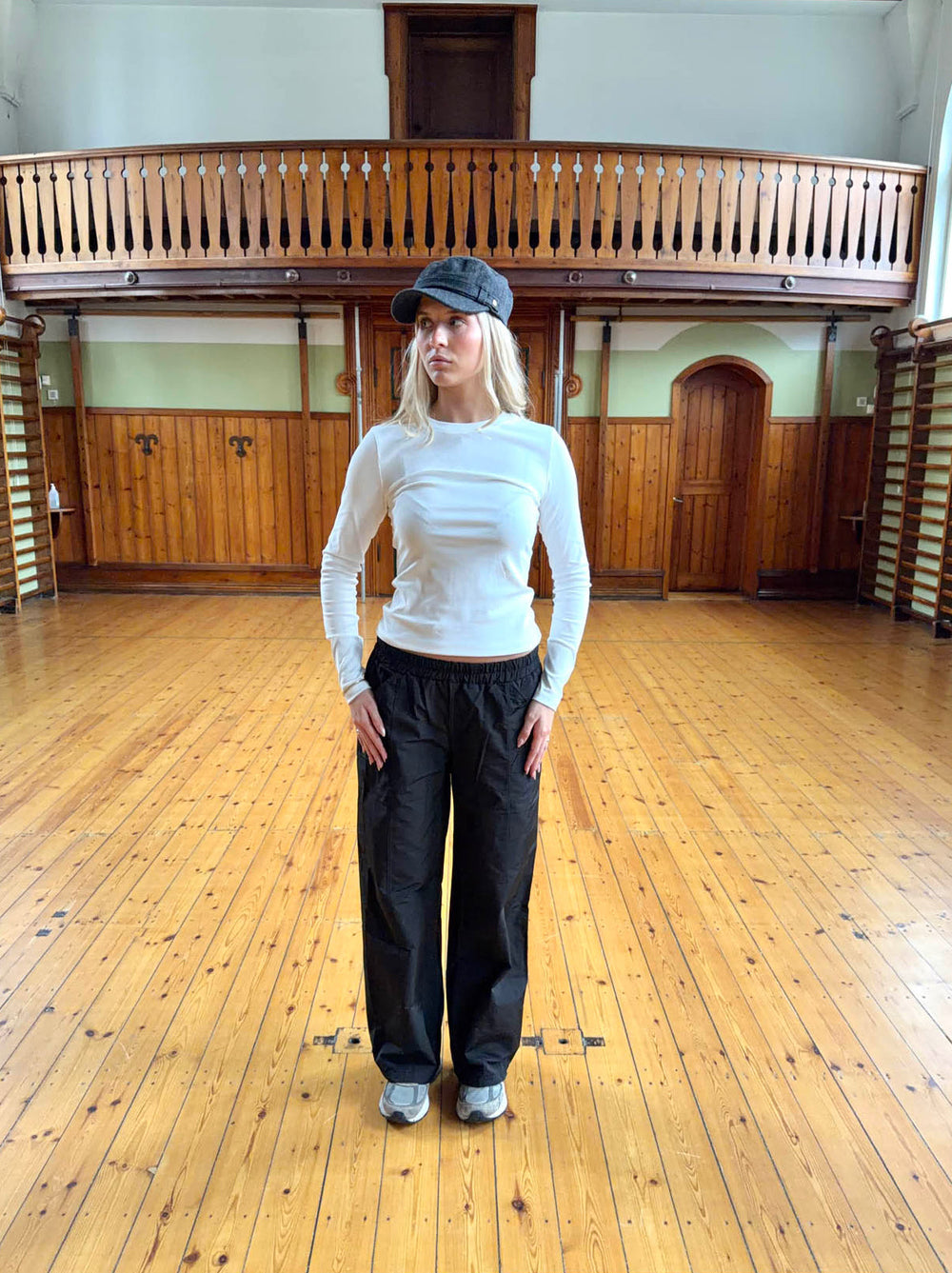 Tiff track pants - Black