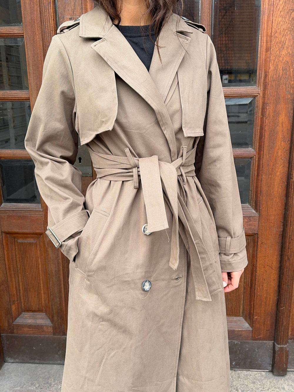 Bitta trench coat - Brown