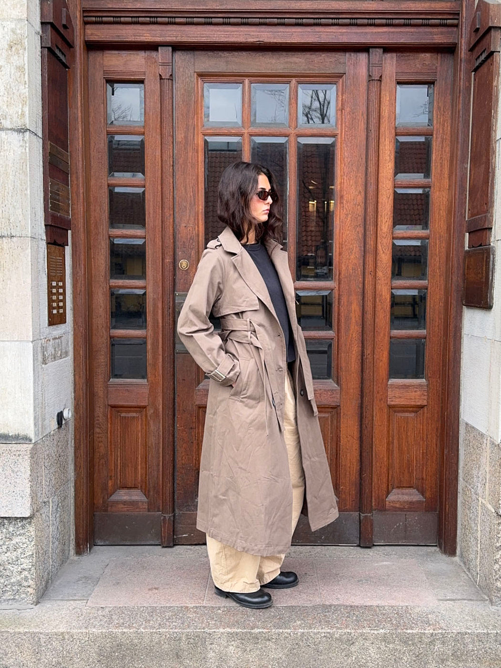 Bitta trench coat - Brown