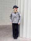 Catinka trenchcoat - Grey