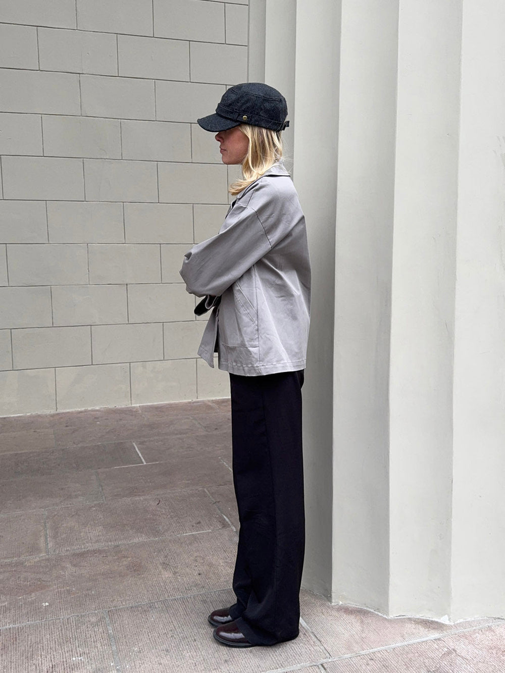 Catinka trenchcoat - Grey