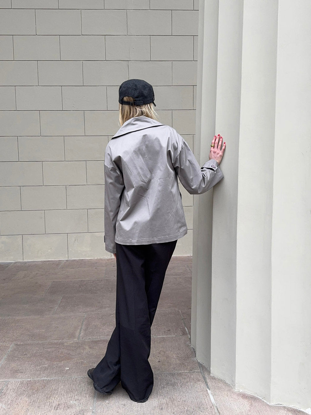 Catinka trenchcoat - Grey