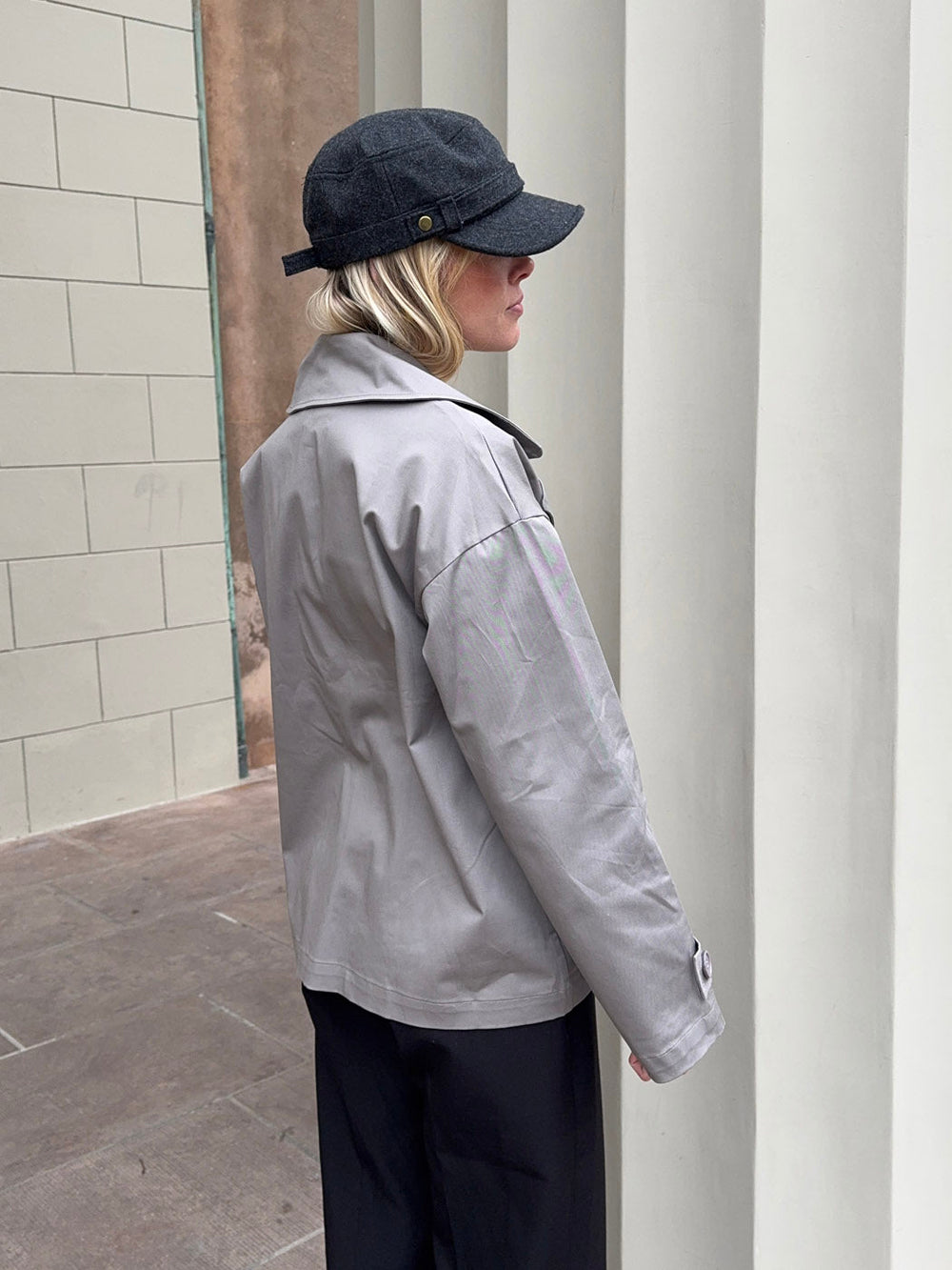 Catinka trenchcoat - Grey