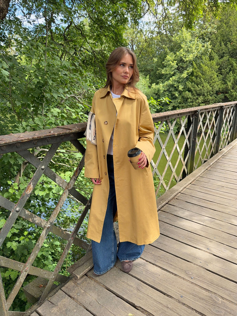 Jujava trenchcoat - Yellow