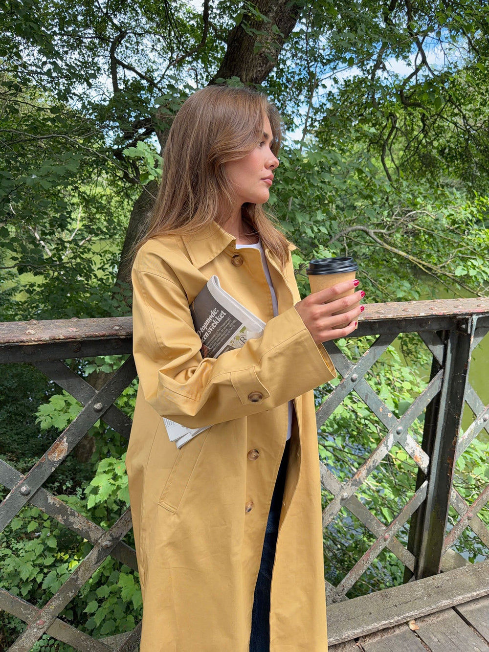 Jujava trenchcoat - Yellow