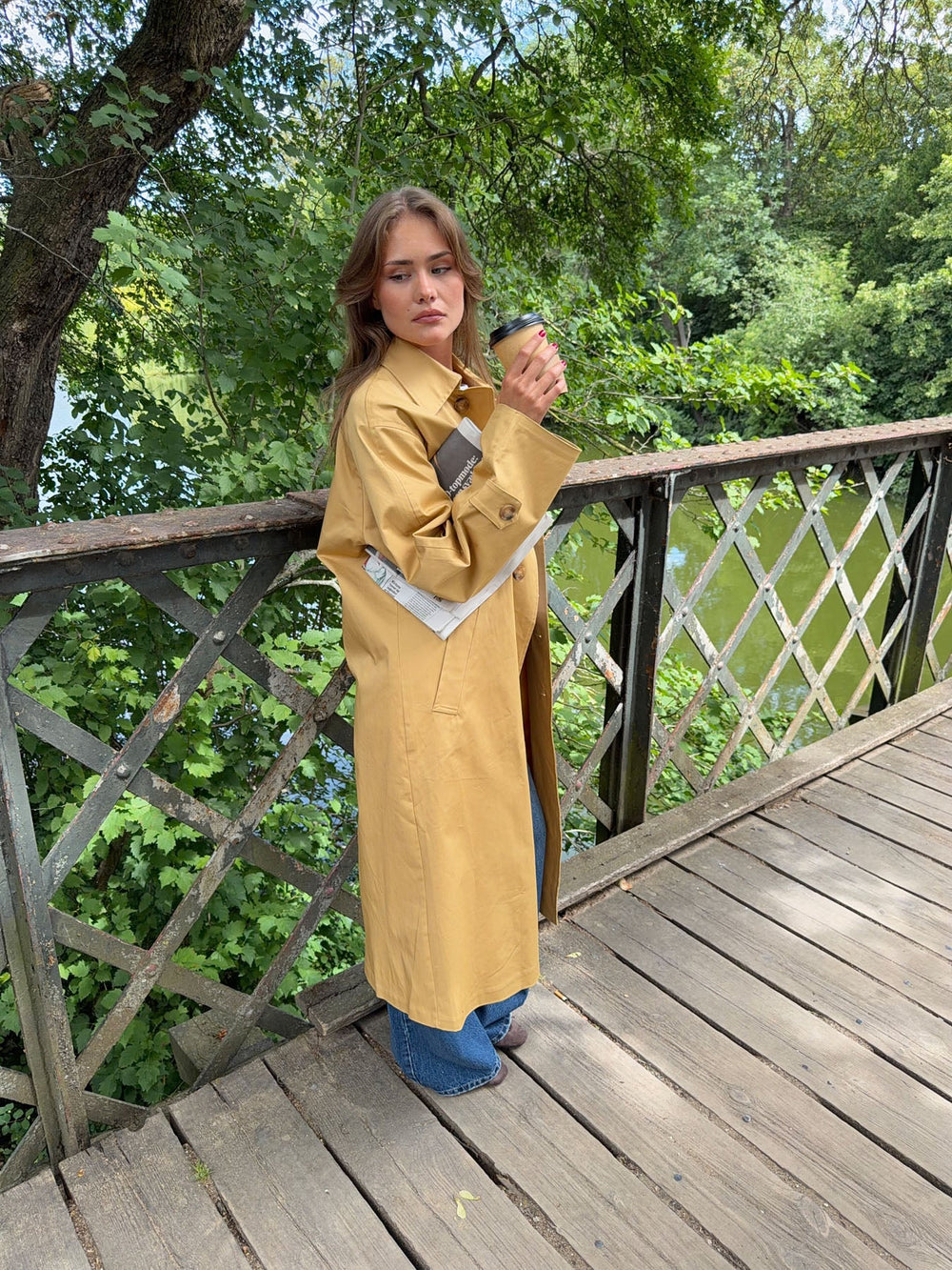 Jujava trenchcoat - Yellow