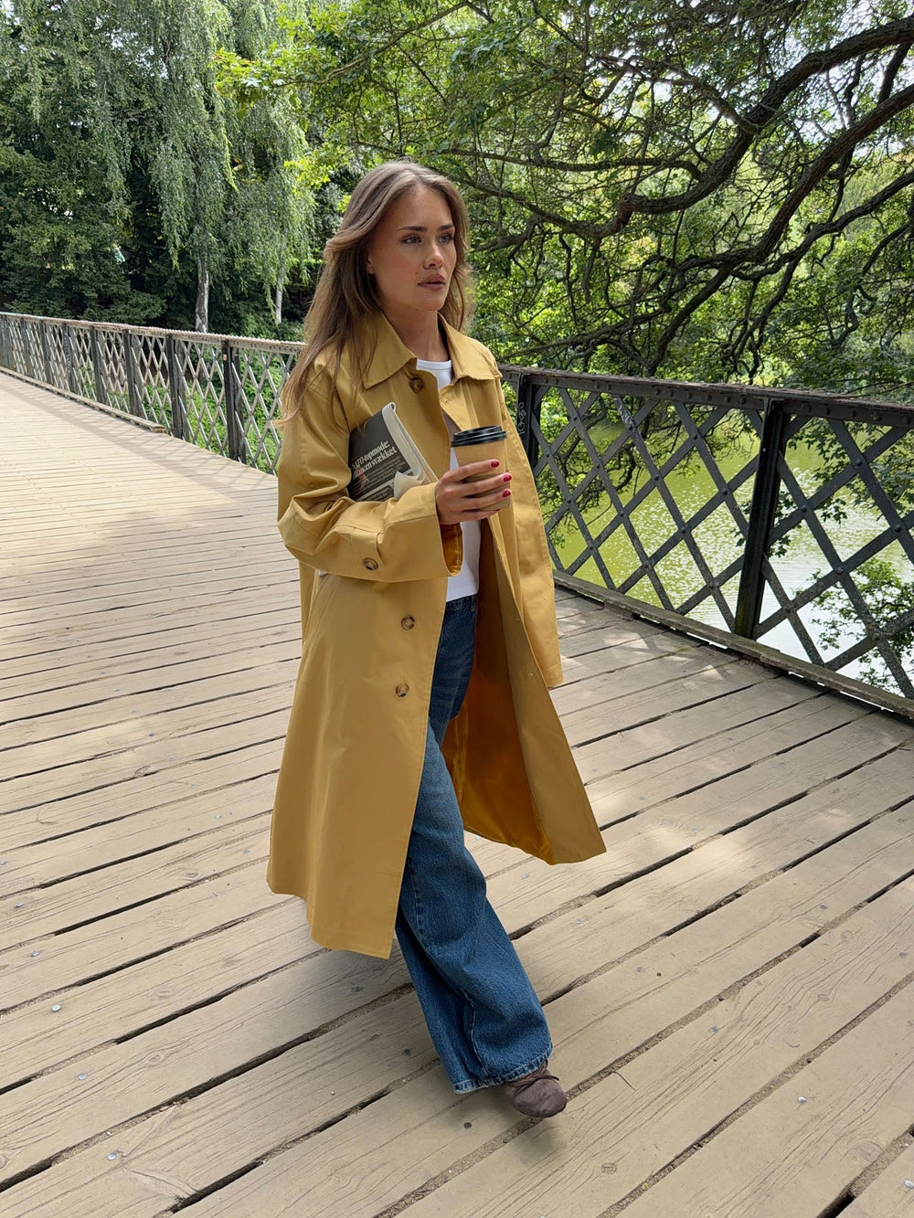 Jujava trenchcoat - Yellow