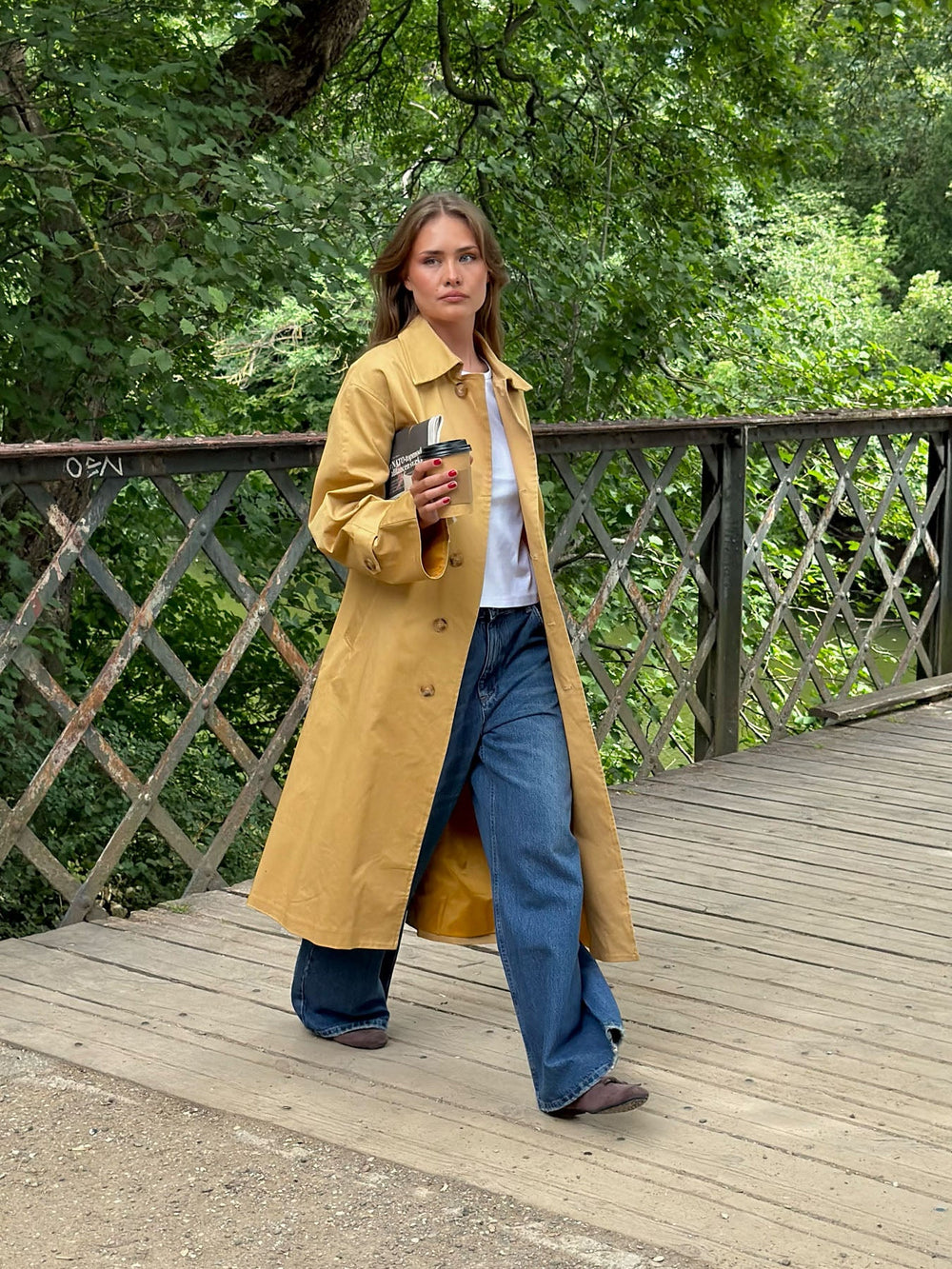 Jujava trenchcoat - Yellow