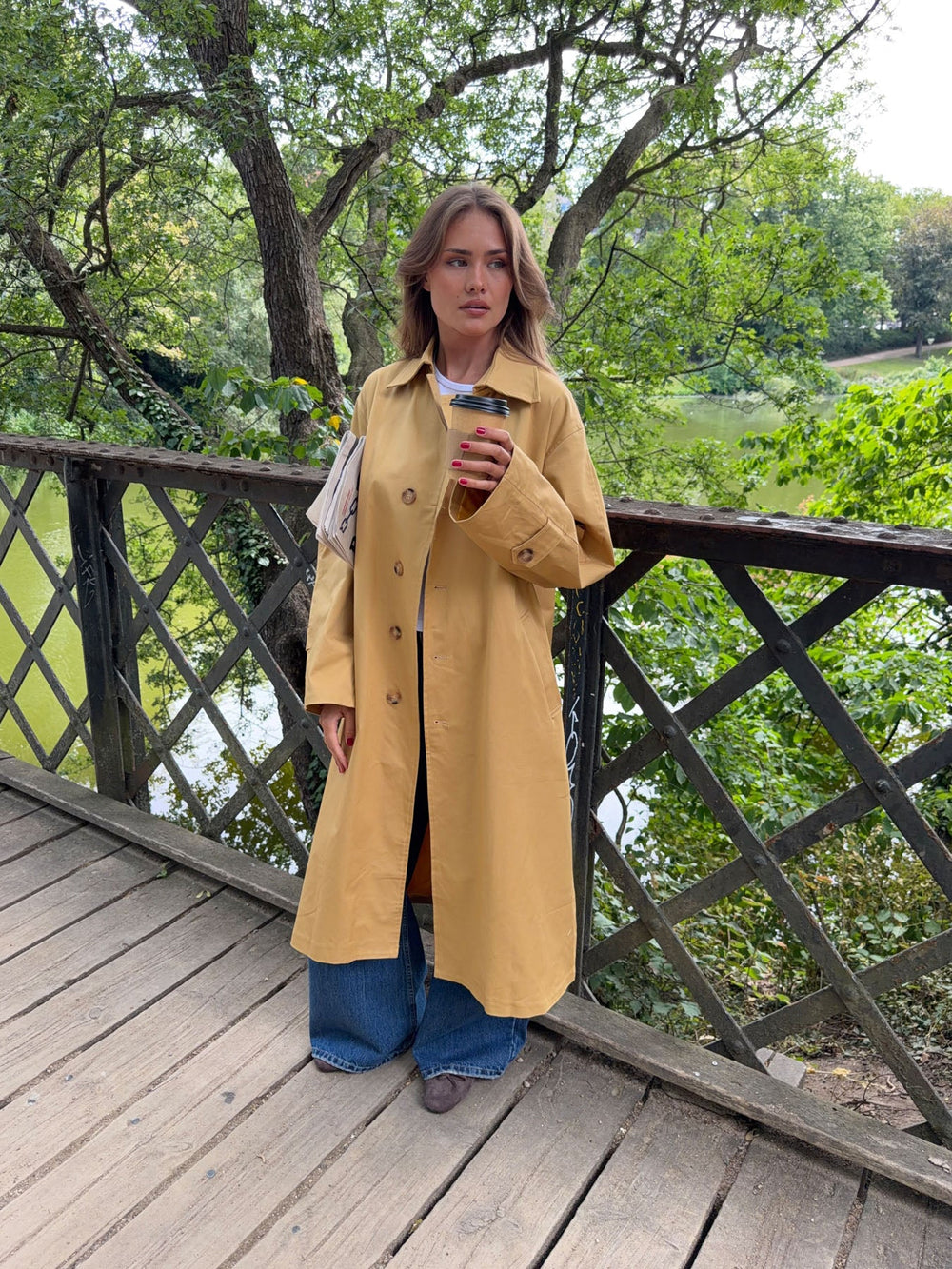 Jujava trenchcoat - Yellow