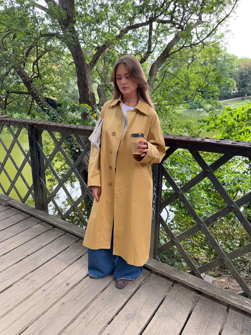 Jujava trenchcoat - Yellow