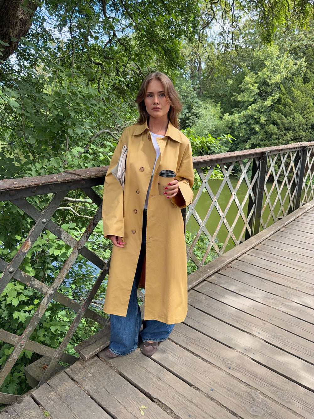 Jujava trenchcoat - Yellow
