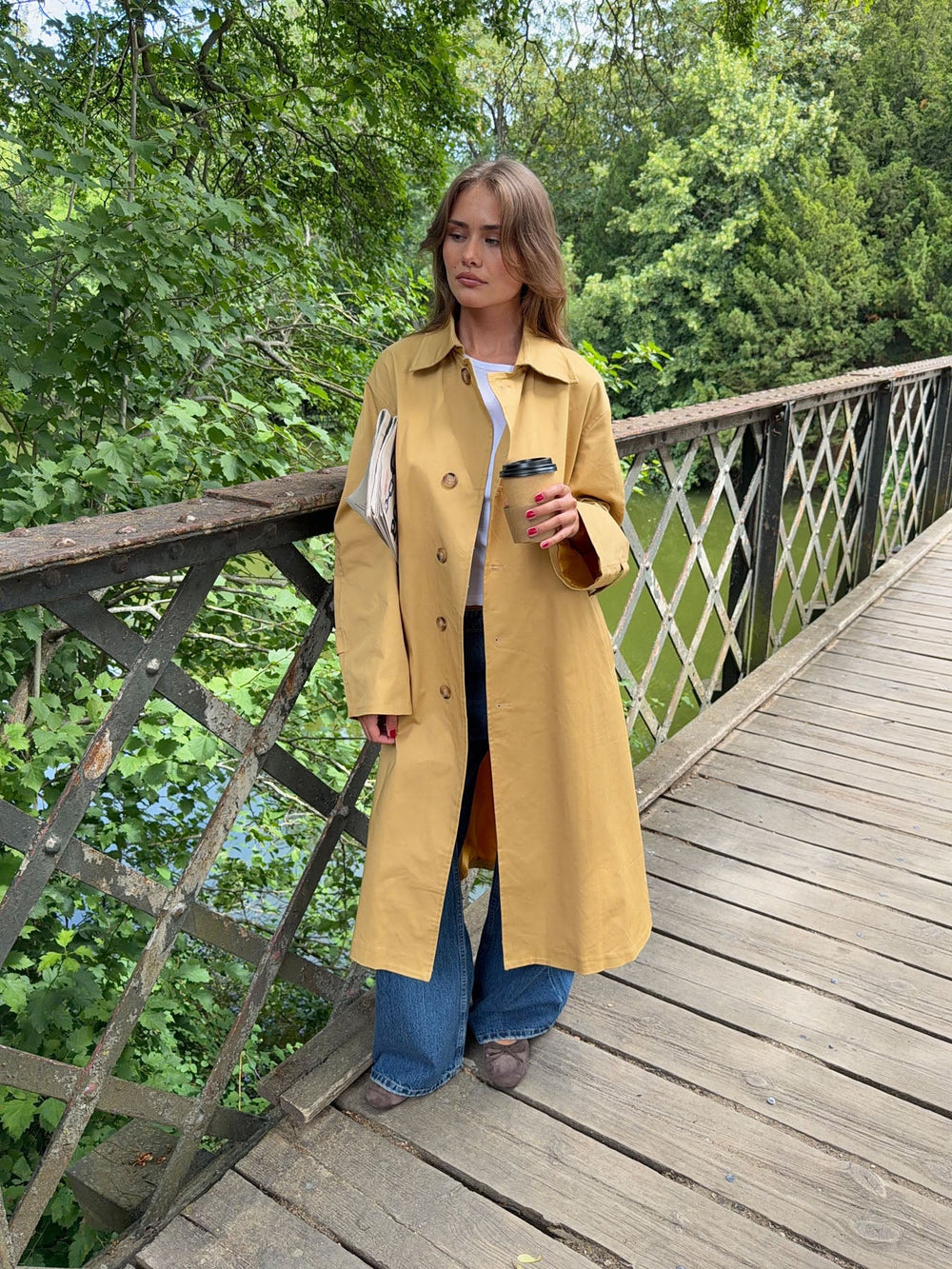 Jujava trenchcoat - Yellow