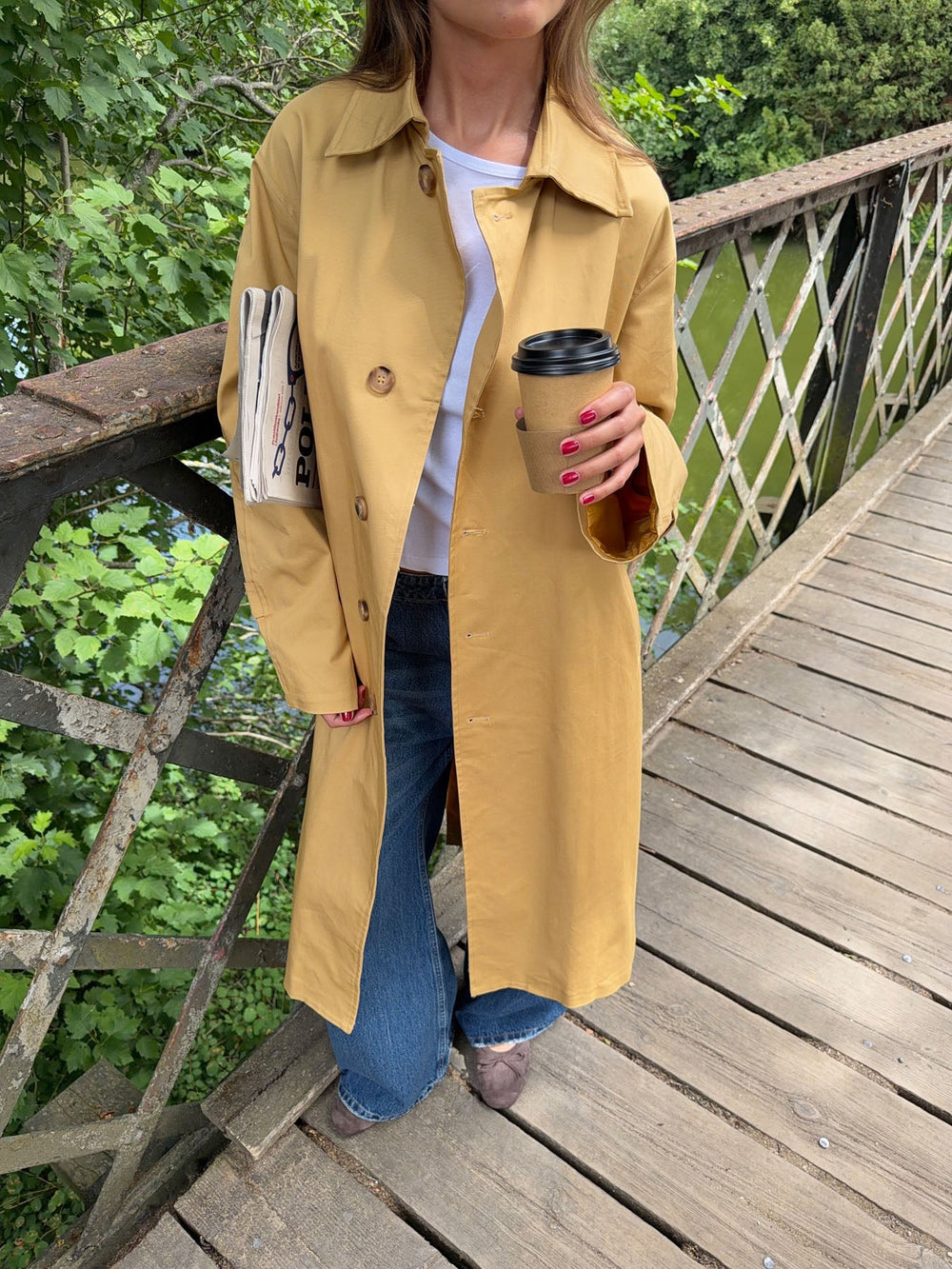 Jujava trenchcoat - Yellow