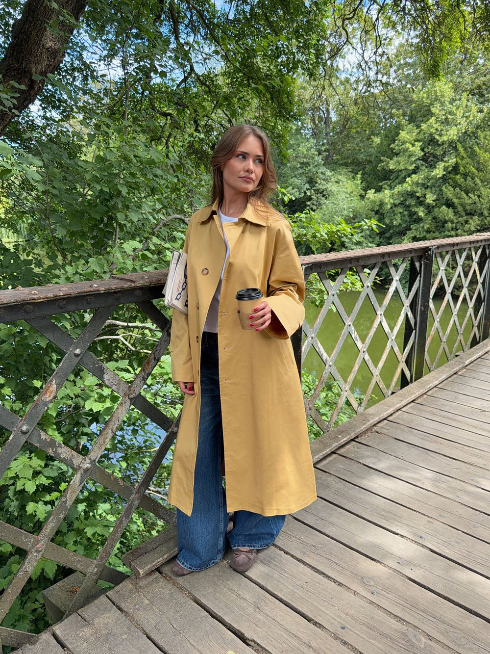 Jujava trenchcoat - Yellow