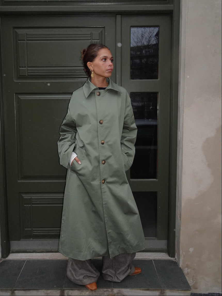 Jujava trenchcoat - Khaki green