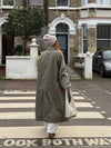 Jujava trenchcoat - Khaki green
