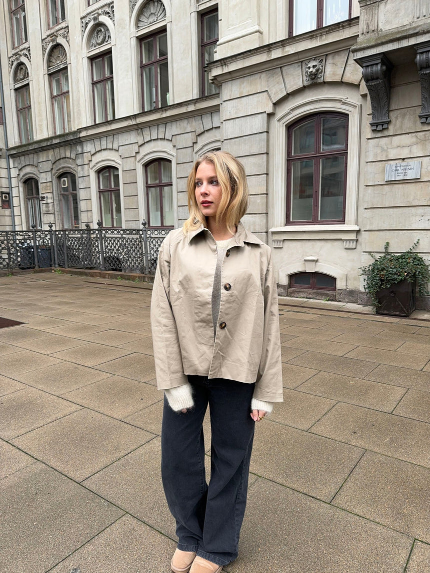 Monica short trenchcoat - Beige