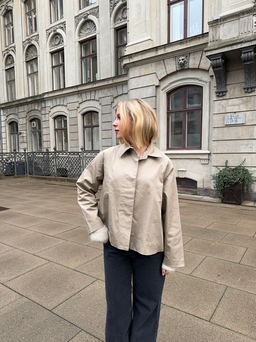 Monica short trenchcoat - Beige