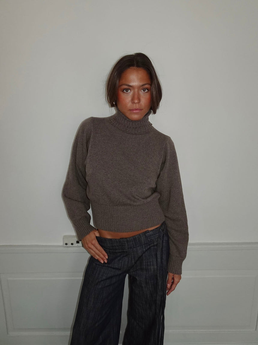 Vivina turtleneck - Brown