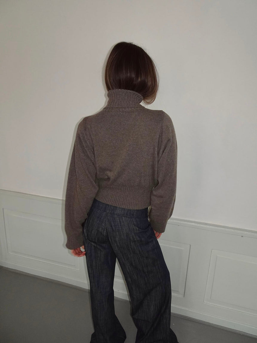 Vivina turtleneck - Brown