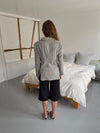 Sienna wool blazer - Light grey