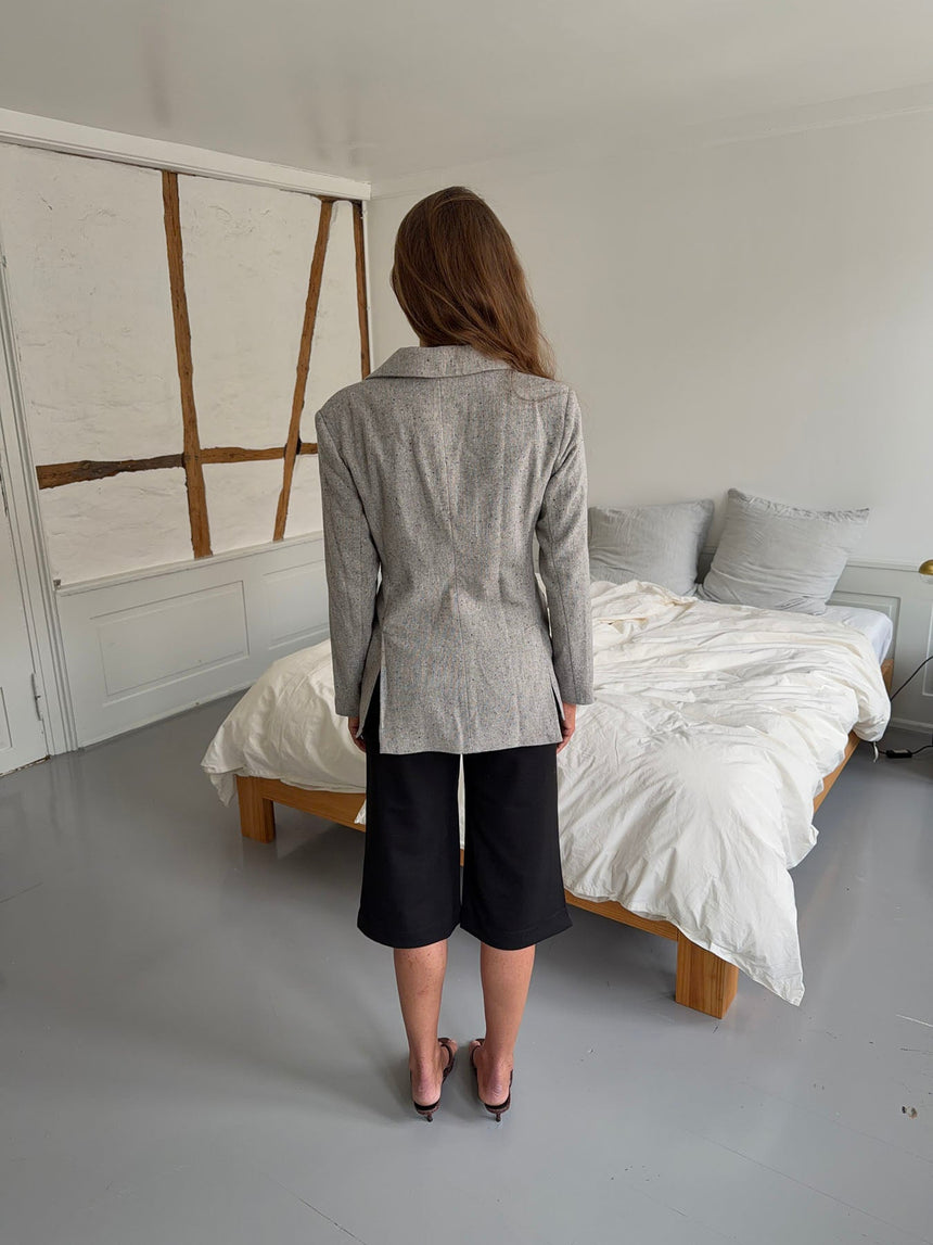 Sienna wool blazer - Light grey