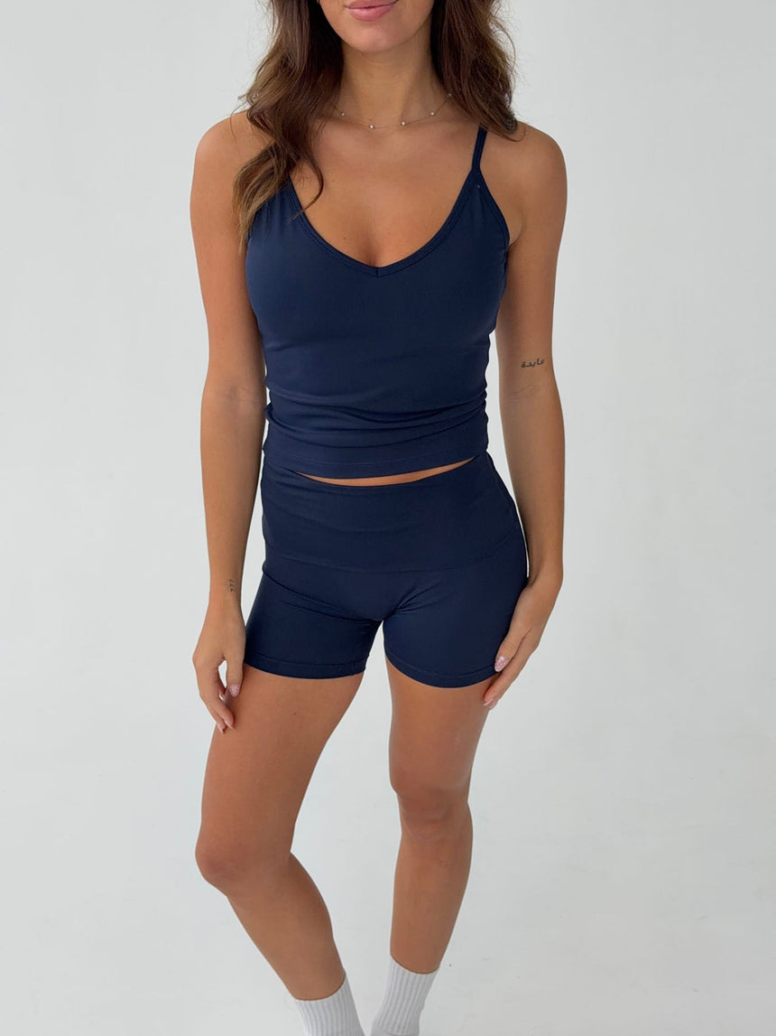 Lively v-neck tank top - Midnight
