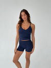 Lively v-neck tank top - Midnight